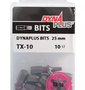 DYNAPLUS SCHROEFBIT 25MM TX-10 ROZE - Bladi