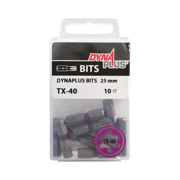 DYNAPLUS SCHROEFBIT 25MM TX-40 PAARS - Bladi