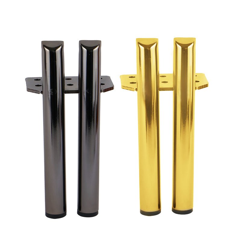 Moderne Metalen Meubelpoot 2 cilinders – 13+5 cm Hoog 1 Moderne Metalen Meubelpoot 2 cilinders – 13+5 cm Hoog - zwart - Bladi