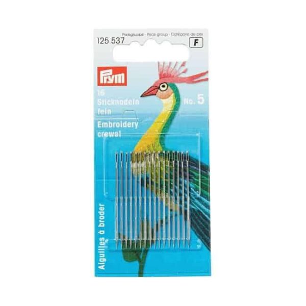 Prym Crewelnaalden Nr.5 (krt) - Bladi