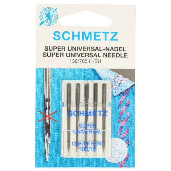 Schmetz Super universeel 5 naalden 100-16 - Bladi