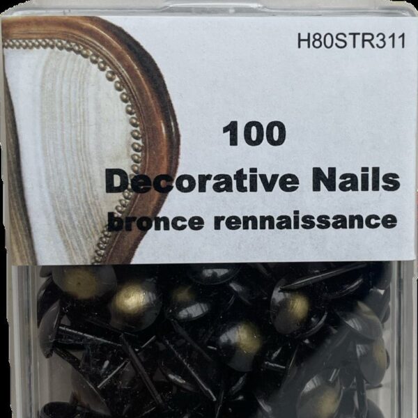 Siernagels 100 stuks - brons - Bladi