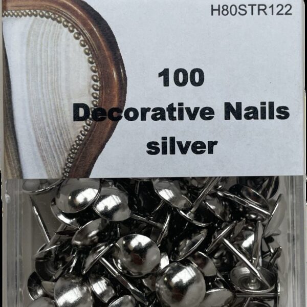 Siernagels 100 stuks - zilver glans - Bladi