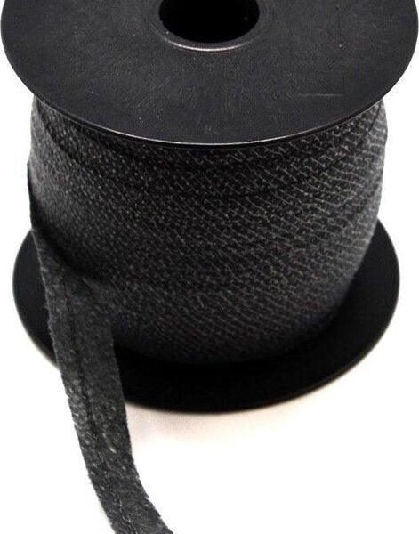 Vlieseline Vormband 12mm zwart per meter - Bladi
