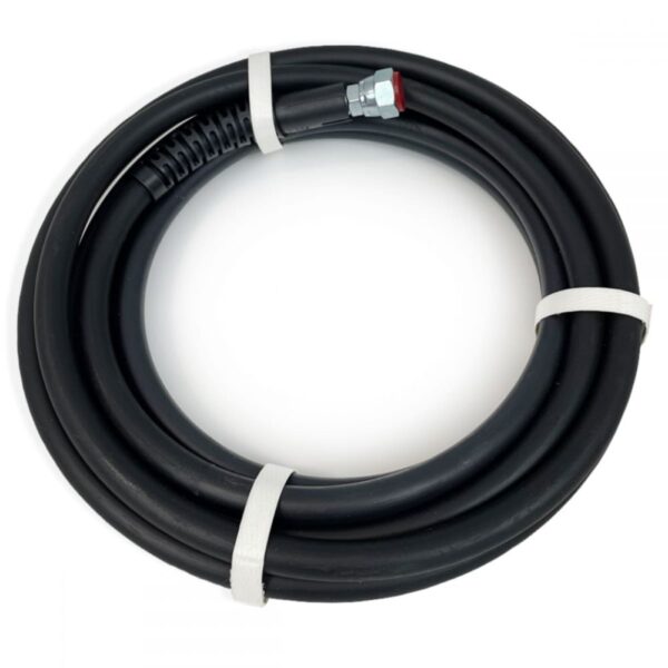 Zwarte slang 5,5 m voor contactlijm drukvat / lijmtank - Bladi